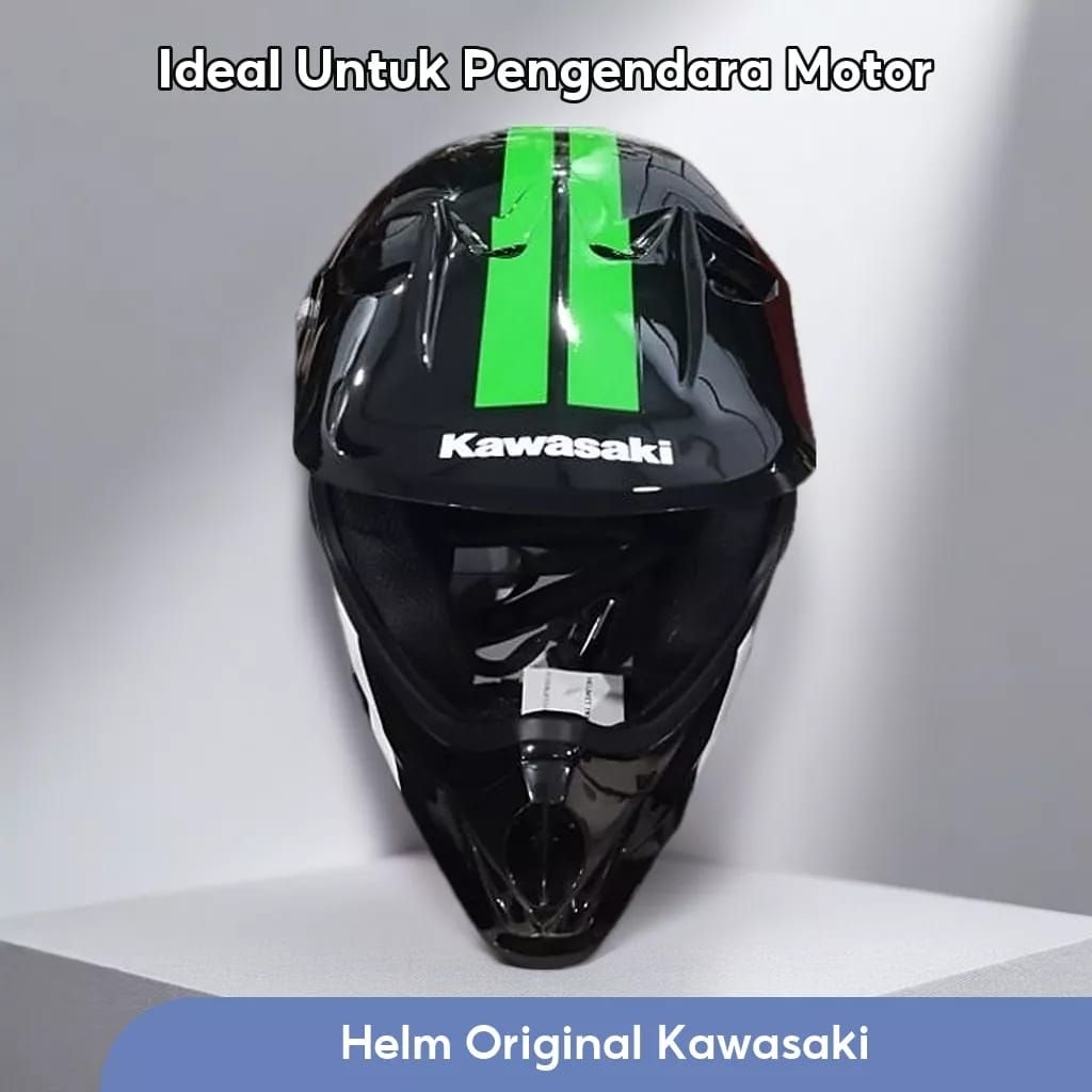Helm Trail KLX 150 Original Kawasaki Ukuran L