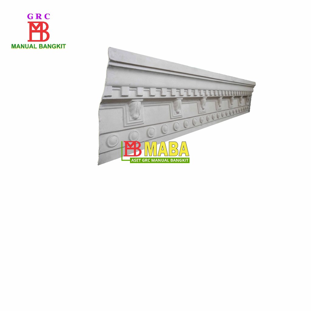 Lisplang Motif Beton Cor Rumah Mewah