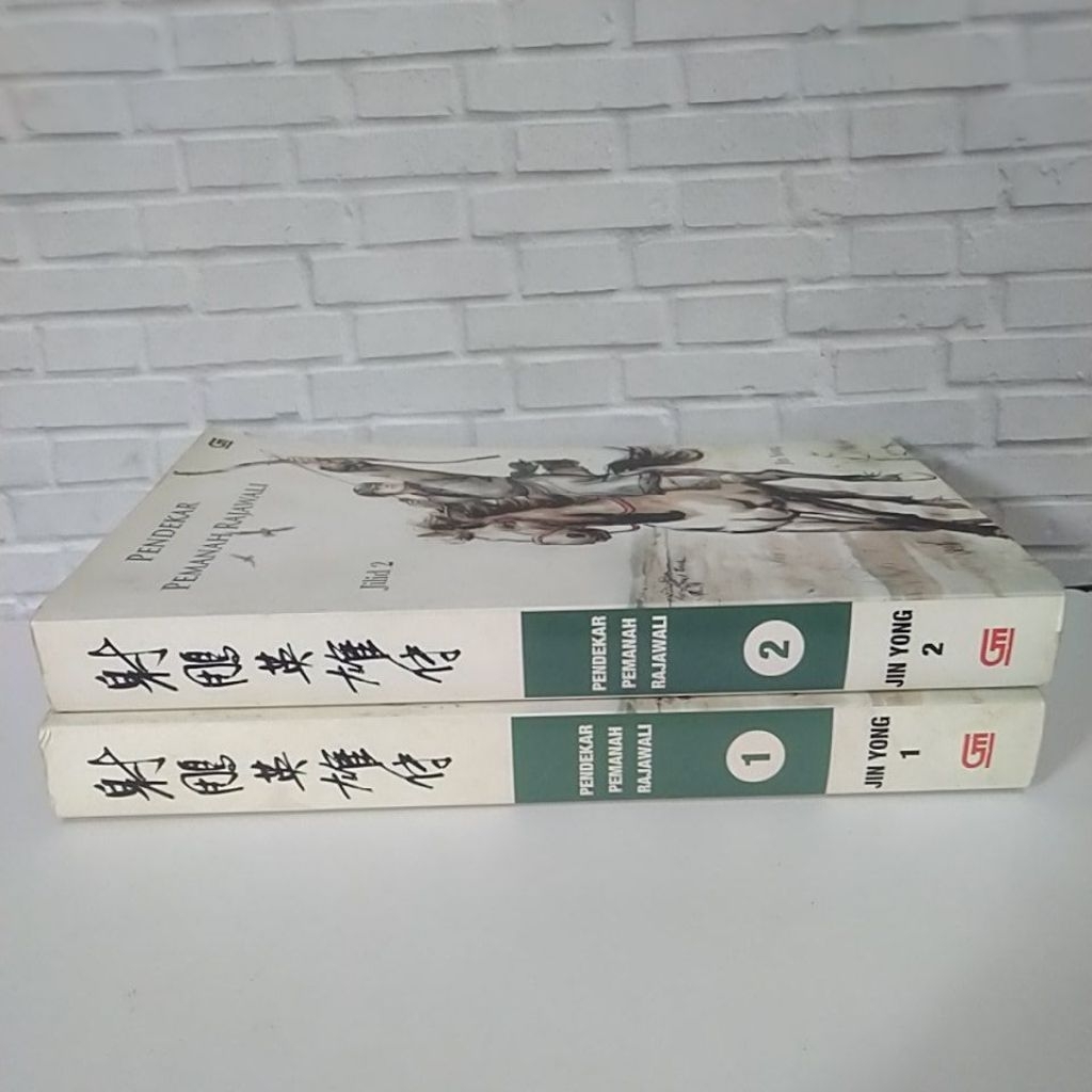 Buku Pendekar Pemanah Rajawali 1 & 2 Jin Yong