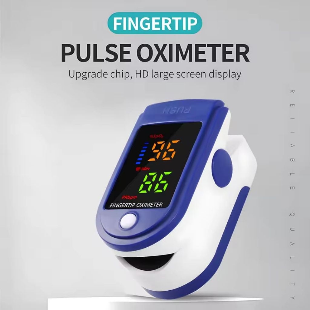 Oximeter Saturasi Oksigen Digital Bayi Anak Fingertip Klip Jari
