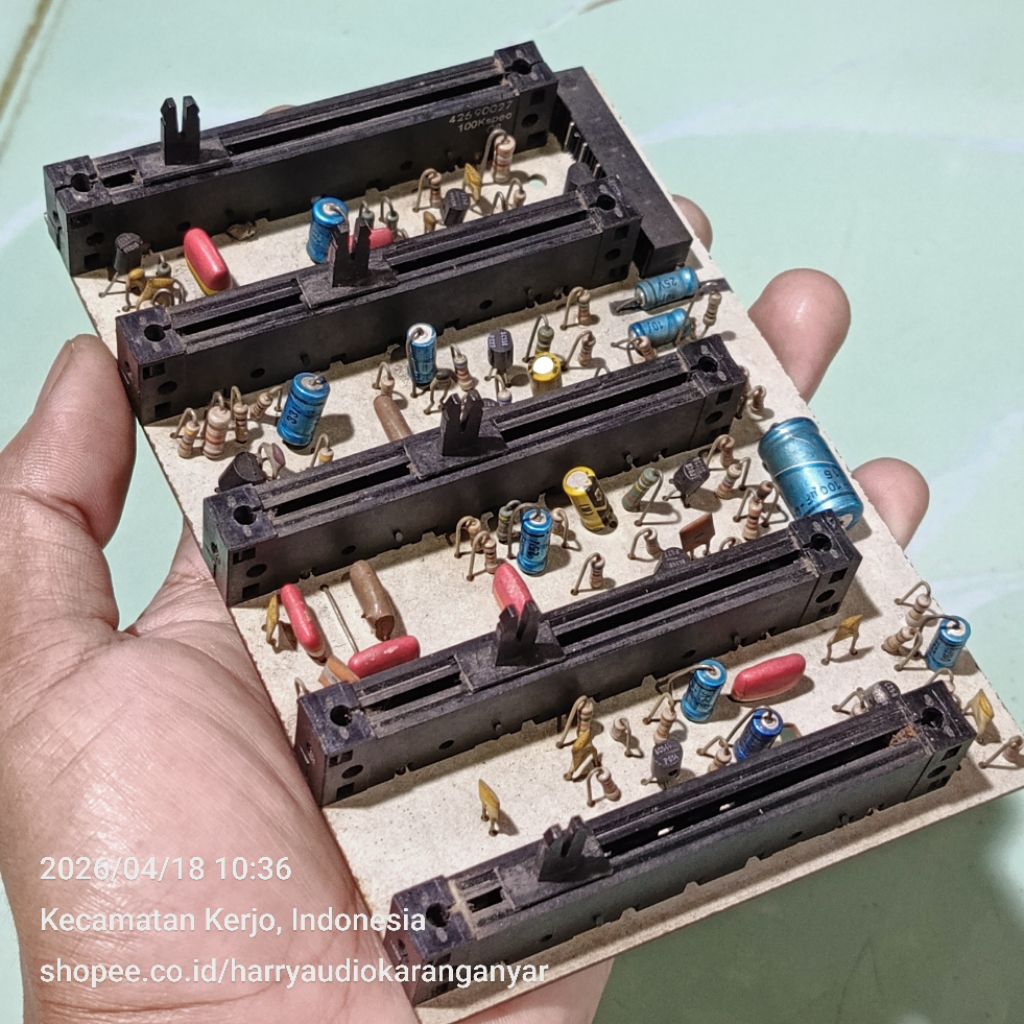 BELUM DITEST  Modul Equalizer Stereo Ori Lepasan – Dikirim Sesuai Foto