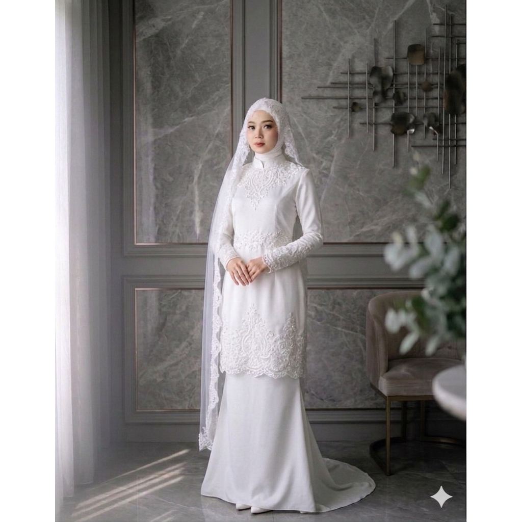 gaun pengantin malaysia melayu gaun akad gaun walimah wedding dress gaun melayu gaun pengantin melay