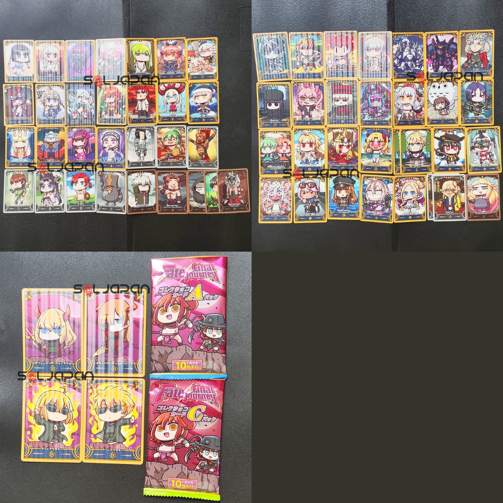 Fate Grand Order FGO Fes 2025 Riyo Card Pack A C Saber Shiki Altera Scathach Karna Enkidu Tamamo Shu