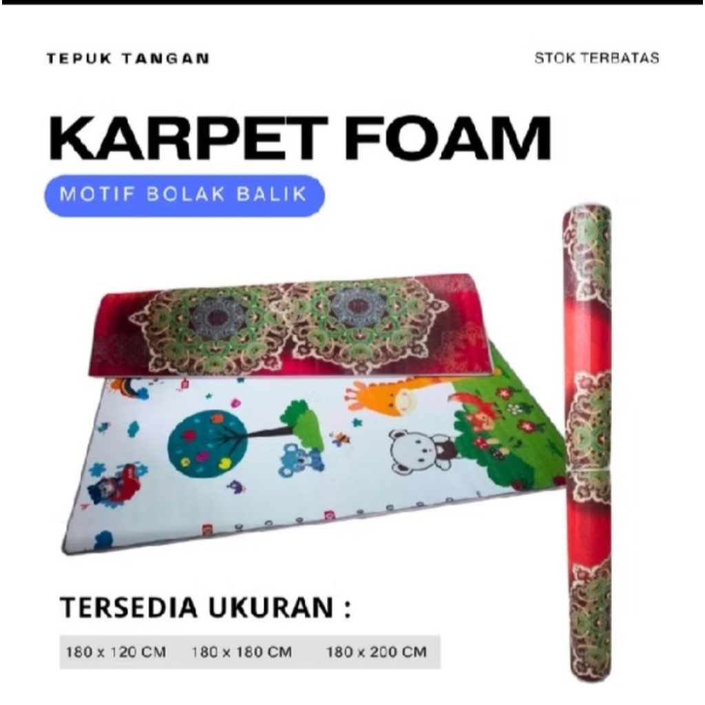 Tikar lantai, Tikar Spons, Tikar karakter, Tikar motif,karpet