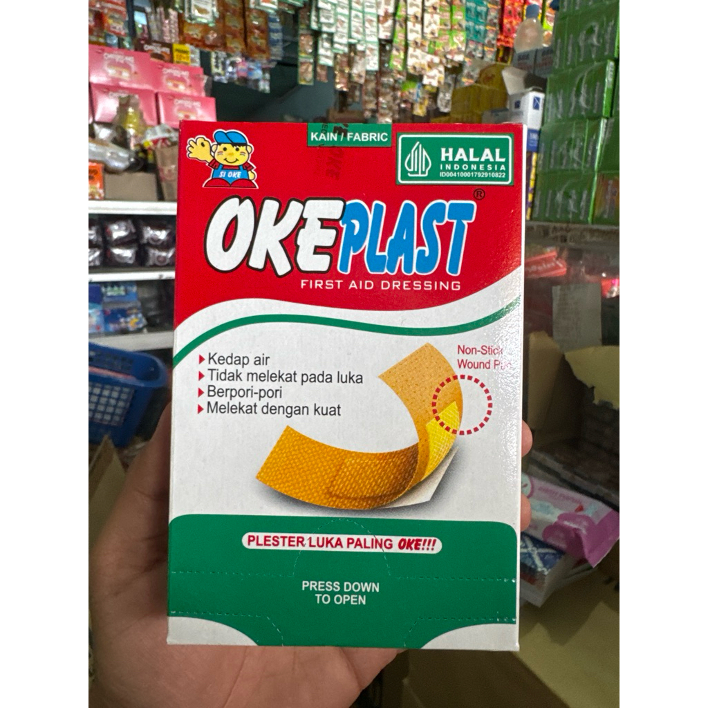 okeplast isi 100 strips