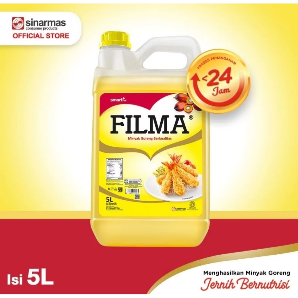 FILMA MINYAK GORENG BERKUALITAS JERIGEN 5 LITER
