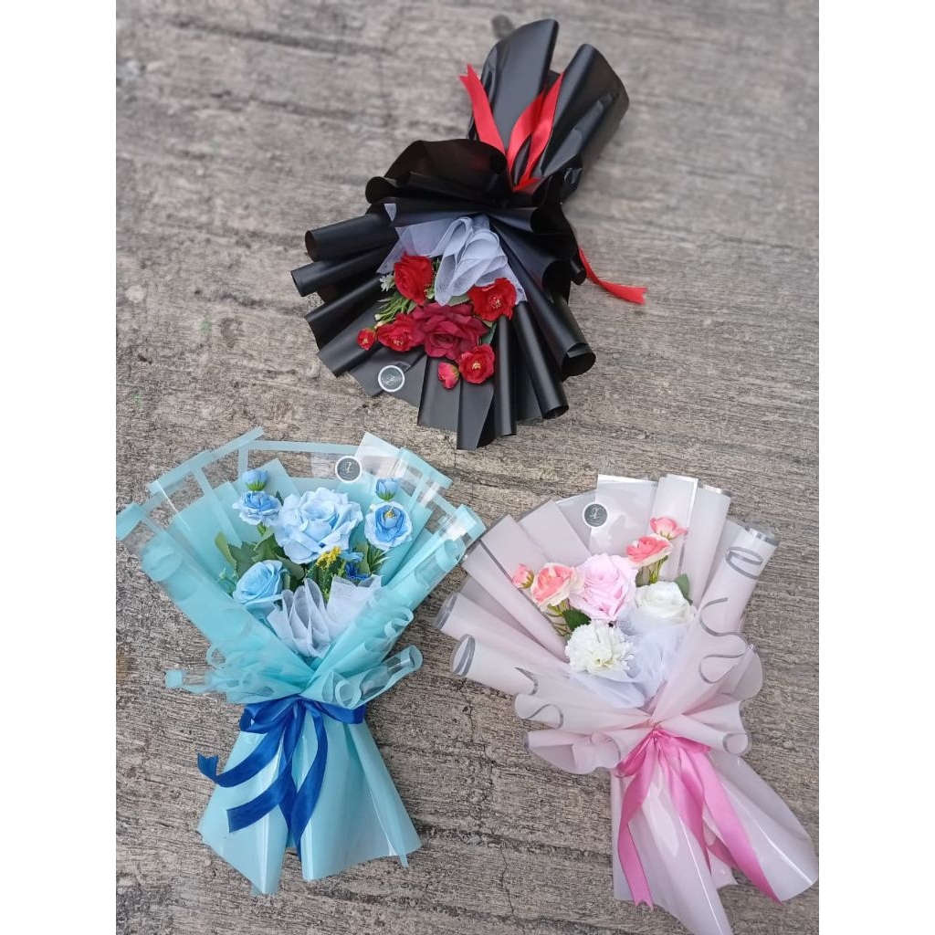 Buket bunga medium | free kartu ucapan