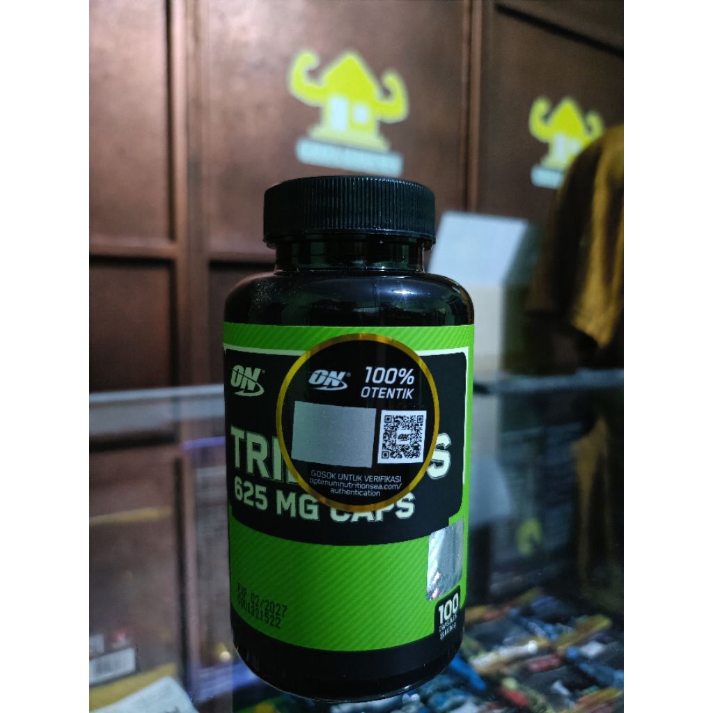 Optimum Nutrition Tribulus 100 Capsule 625 Mg BPOM