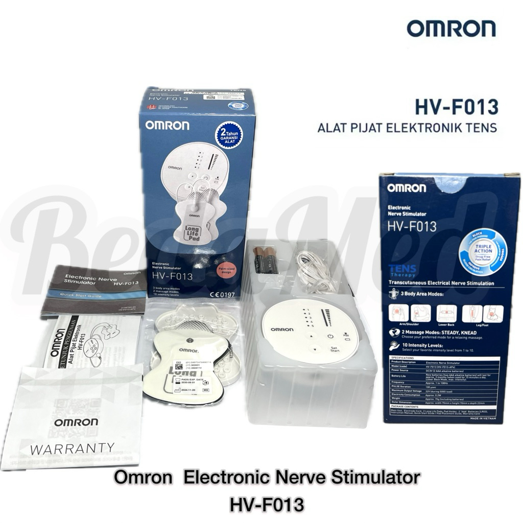 Omron Alat Pijat Elektrik HV-F013 - Massager Tens Original