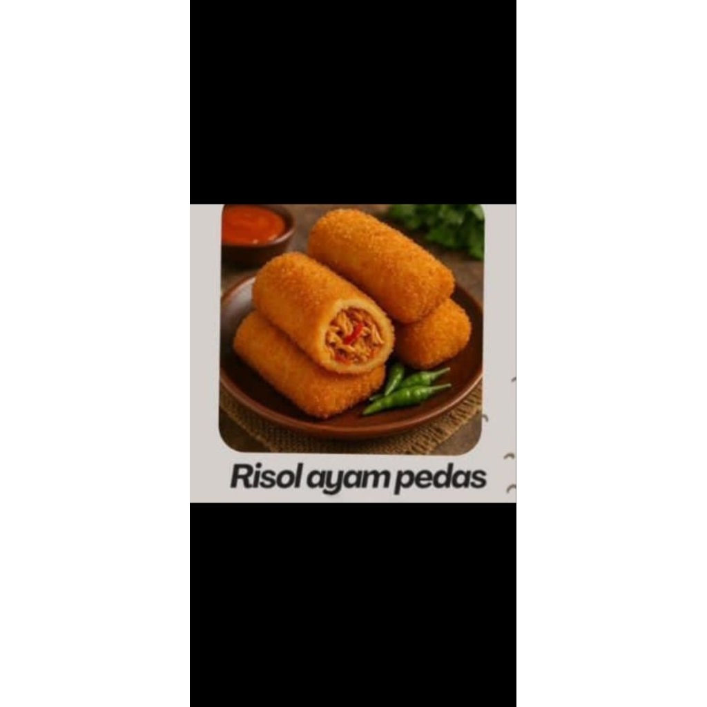 risol frozen ayam pedas