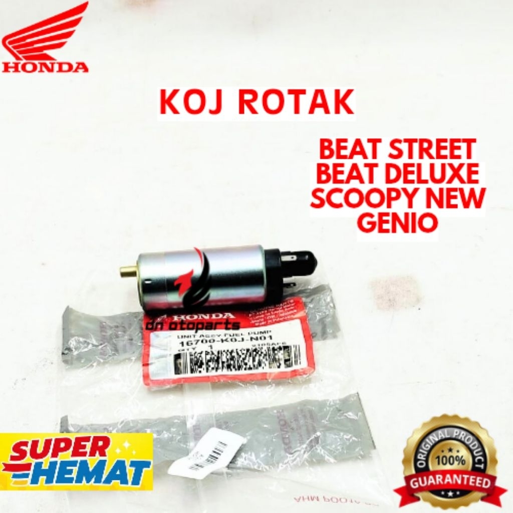 ROTAK ORIGINAL HONDA KODE KOJ, ROTAK BEAT STREET, ROTAK BEAT DELUXE









