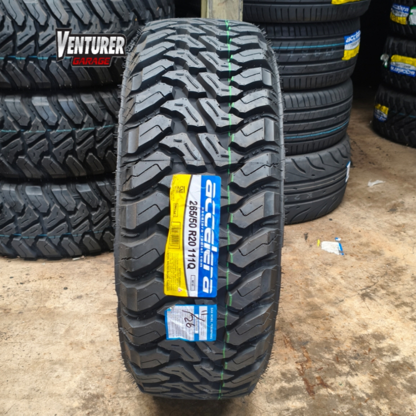Ban Mobil Pajero Fortuner Hilux 265/50 R20 ACCELERA MT-01 Ban Offroad R20
