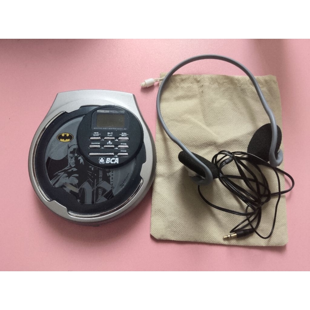 DISCMAN CD PLAYER BCA BATMAN