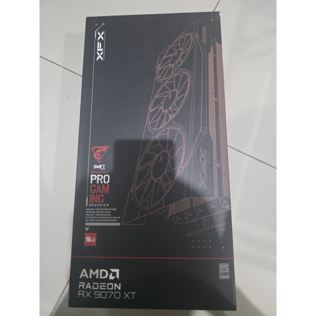 XFX Radeon 9070 xt second