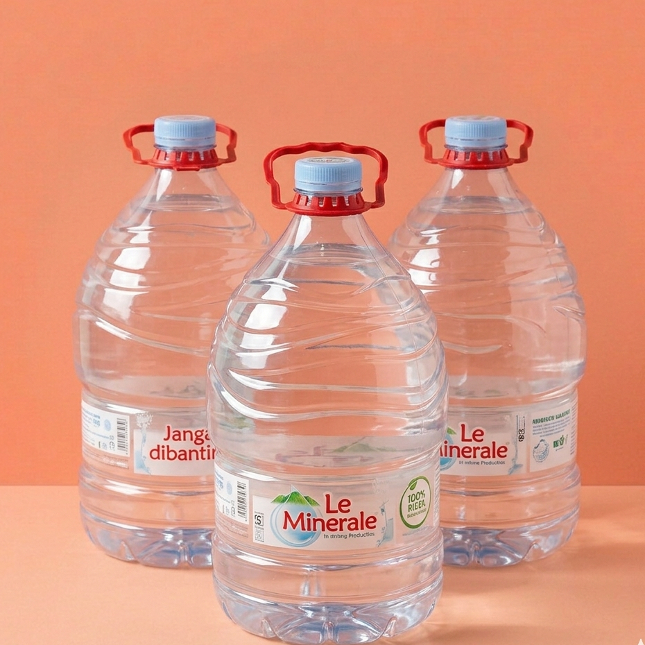 Botol Galon Kosong Bekas Le Minerale 15 liter