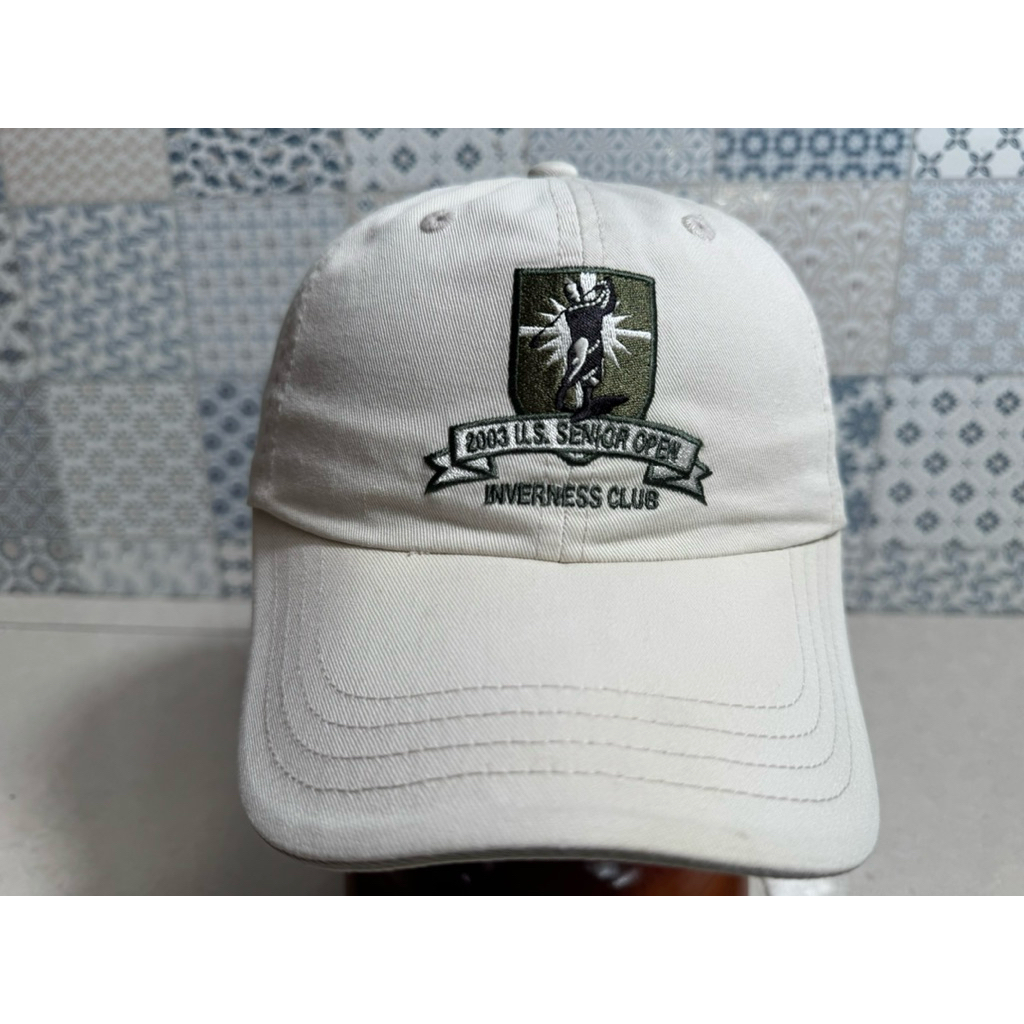 Topi Second Brand Branded US Senior Open 2003 Vintage Original By Izod Cub Golf original Full Tag