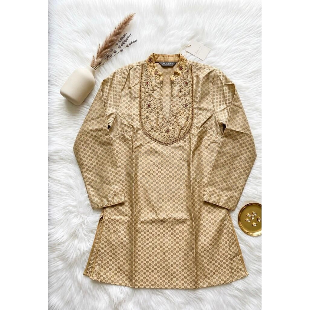 baju tunik payet merk (accent versatile)