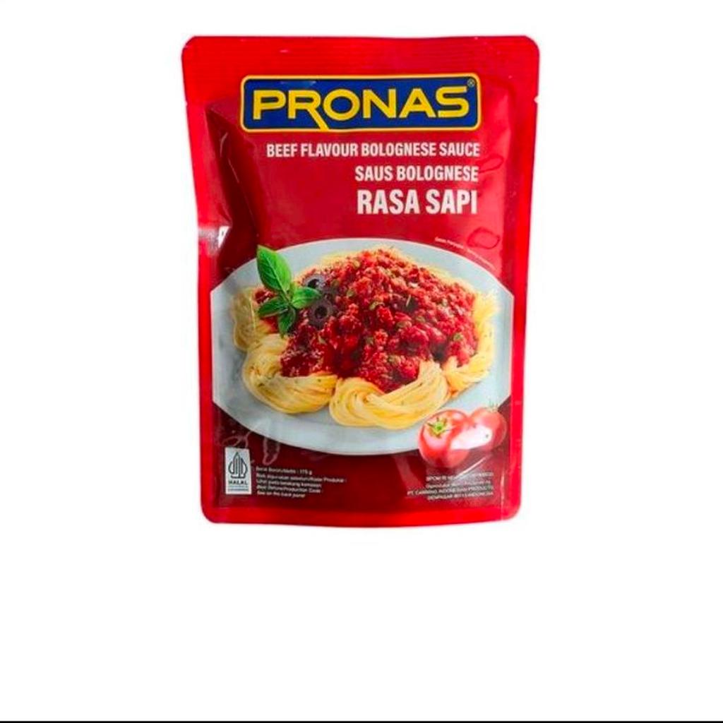 PRONAS Saus Spagheti Bolognais 175 gram Daging Sapi Spaghetti Bolognese Sauce