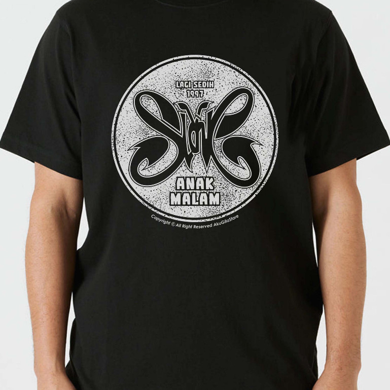 Kaos Musik Band Slank - MEMANG - KAOS SLANK - ANAK MAMI - ANAK MALAM