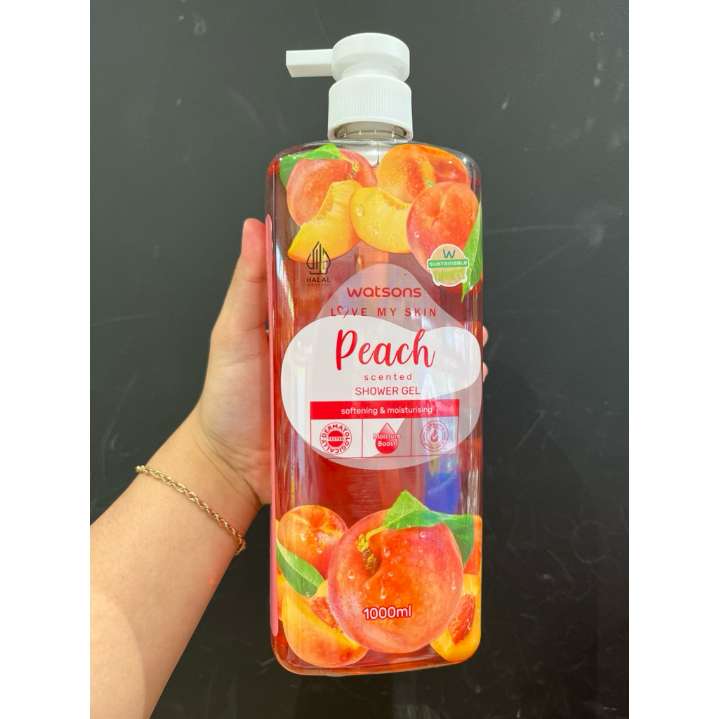 sabun mandi 1 liter peach