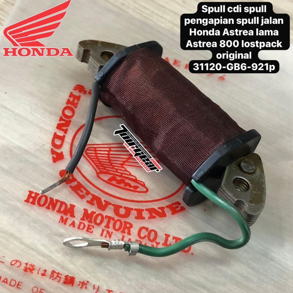 Spull cdi spull pengapian spull jalan Honda Astrea lama Astrea 800 Lostpack Original 31120-GB6-921P