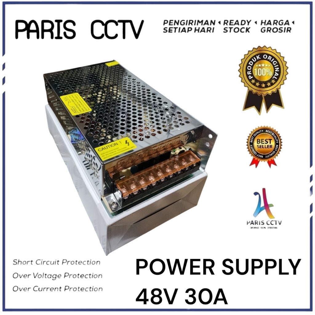 POWER SUPPLY 48V 30A/ POWER SUPLAY 30 A 48 V MODEL SLIM