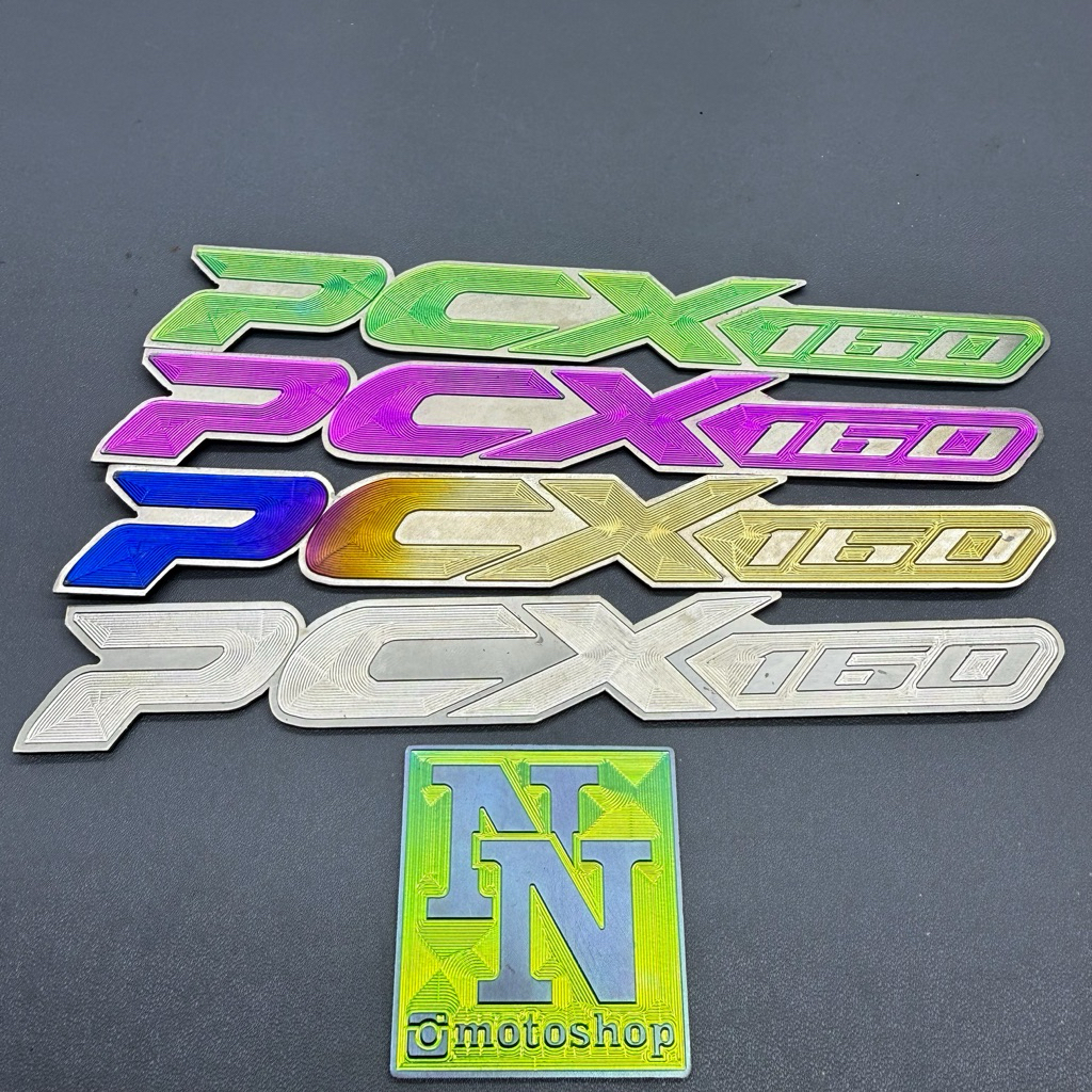 SEPASANG EMBLEM PCX 160 TITANIUM VIETNAM