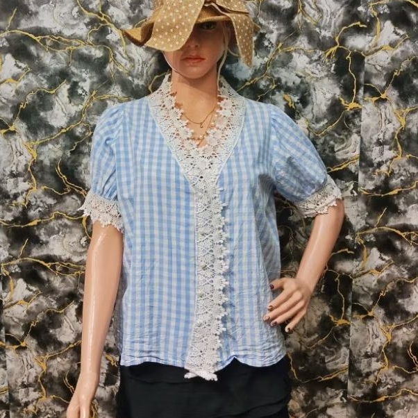 Kemeja vintage wanita kemeja vintage  kemeja dan blouse vintage wanita