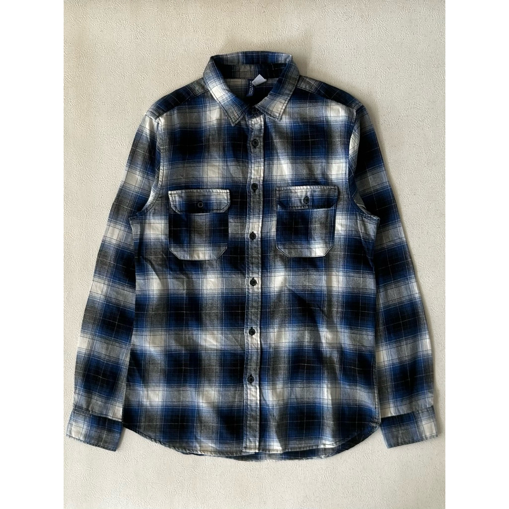 Flanel veterano H&M blue