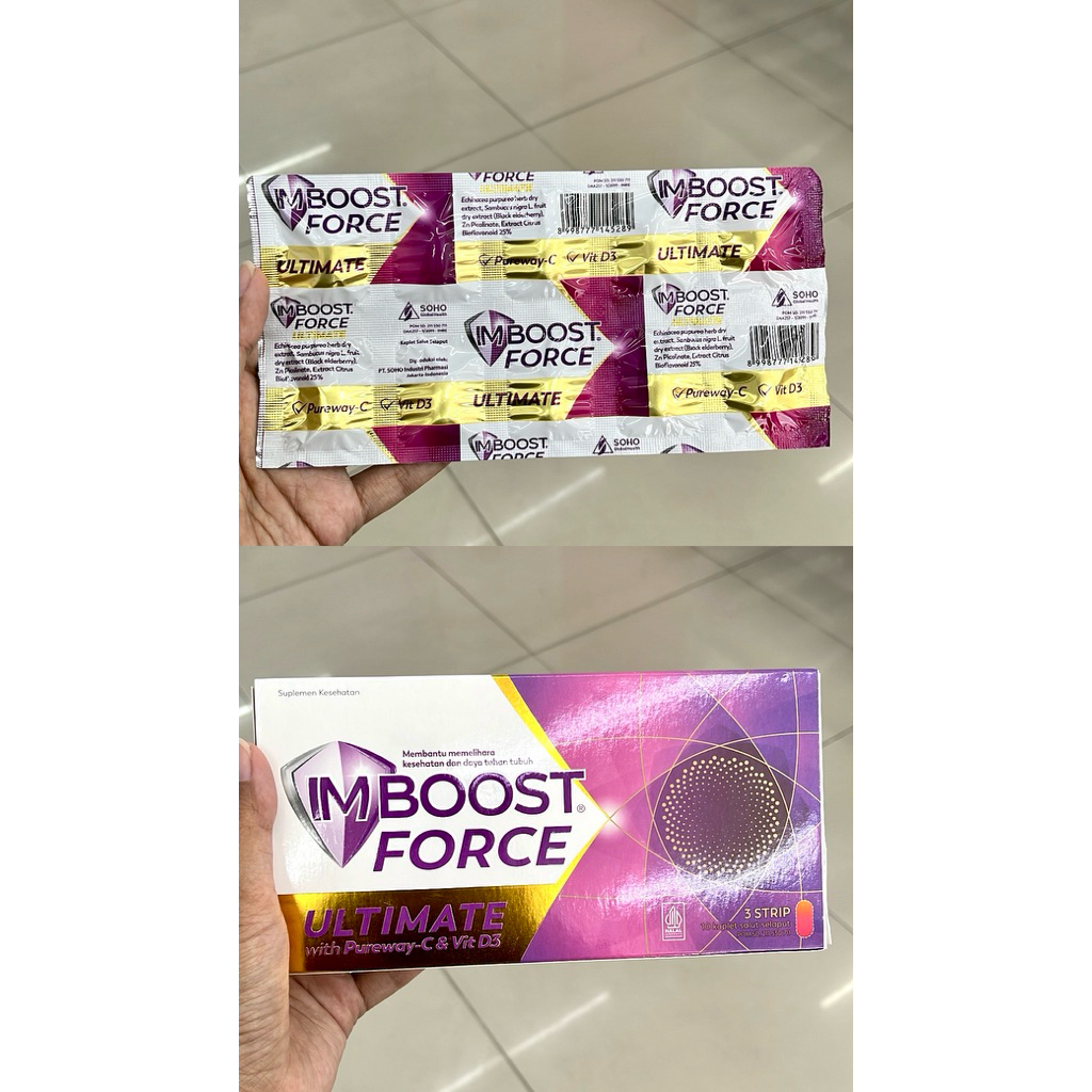 Imboost Force Ultimate C+ Vit D3 3 x 10tablet