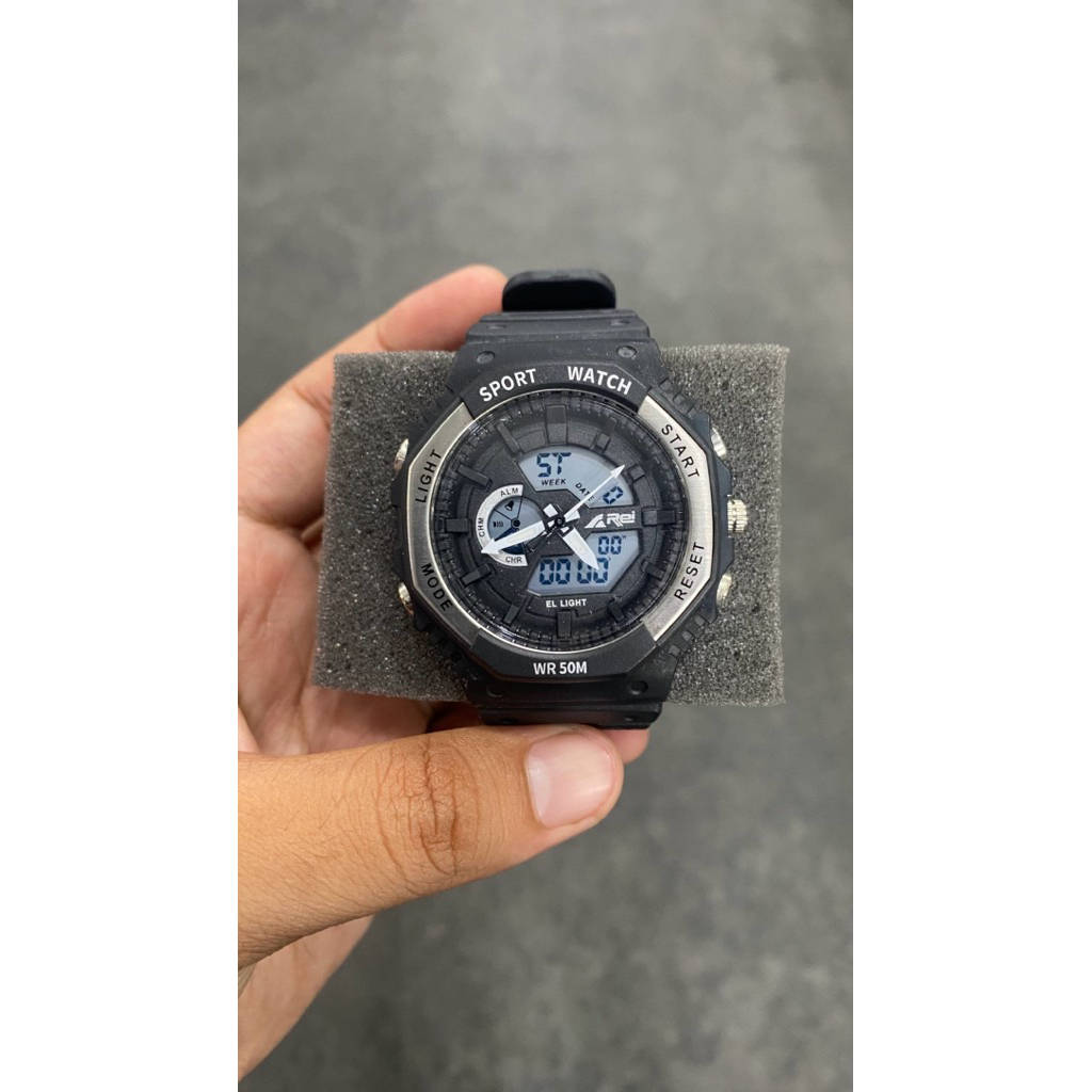 Jam Tangan Mateo Hitam Arei Outdoorgear