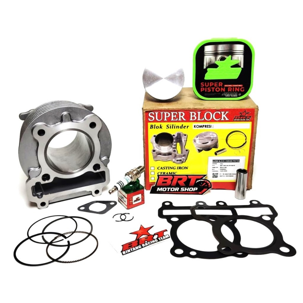 BLOK CAST IRON & BUSI BRT MIO SPORTY MIO SMILE MIO NEW MIO SOUL MIO OLD KARBU 58MM BLOK PAKING BRT
