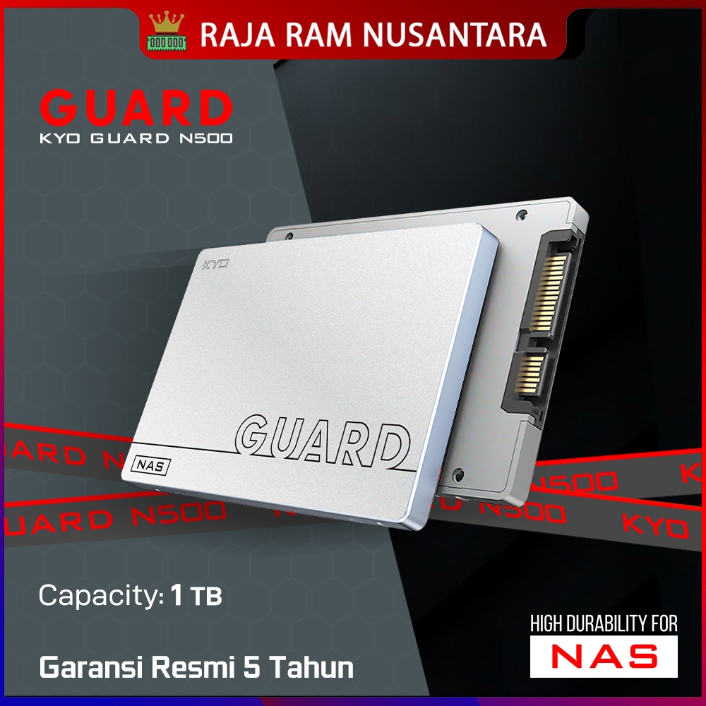 KYO GUARD N500 DRAM SSD 1TB SATA III 3D NAND TLC NAS SSD