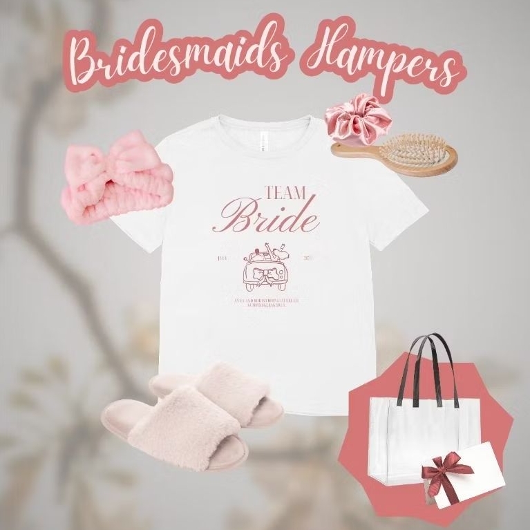 Bridesmaid Hampers Bridesmaid Gift Custom | Hadiah Bridesmaid Eksklusif & Personal
