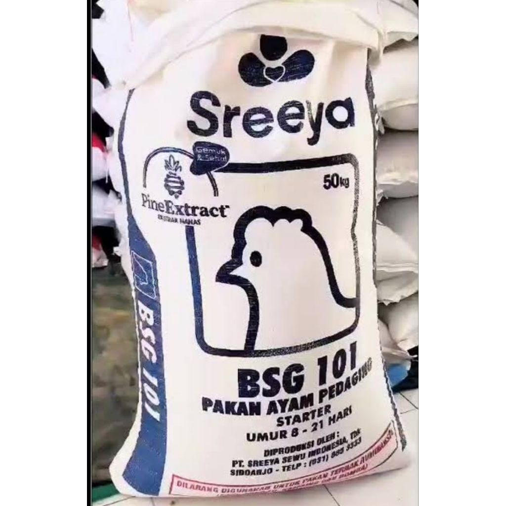 Bsg 101 pakan ayam pedaging starter