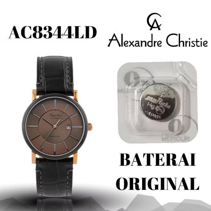 Baterai Jam Alexandre Christie Original AC8344LD/MD
