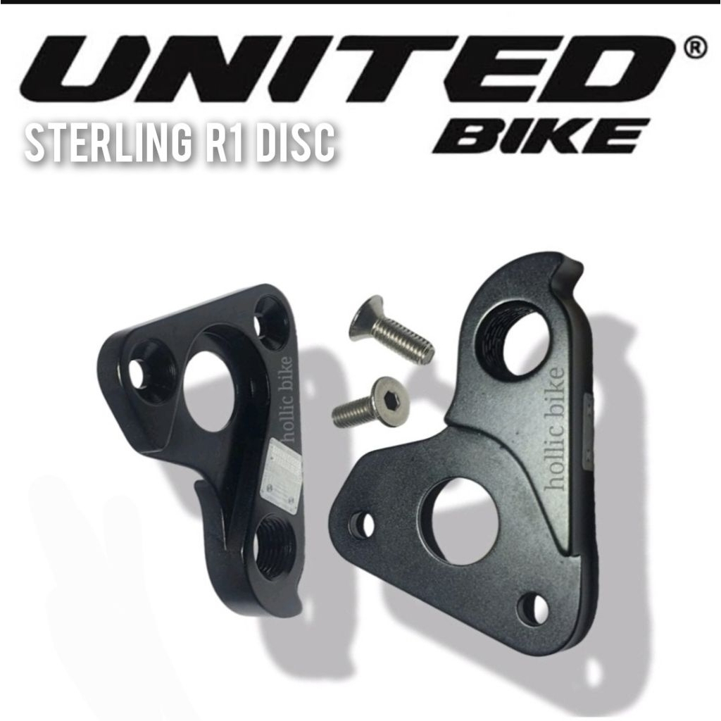 Anting RD Hanger Sepeda UNITED STERLING R1 DISC BRAKE TA Bike Derailleur Hanger Dropout DO Rear End 