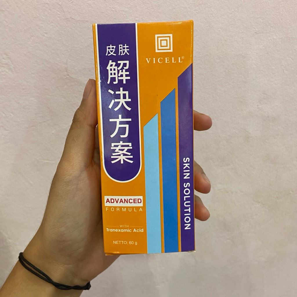 Hanasui Vicell Skin Care For Scars Solution