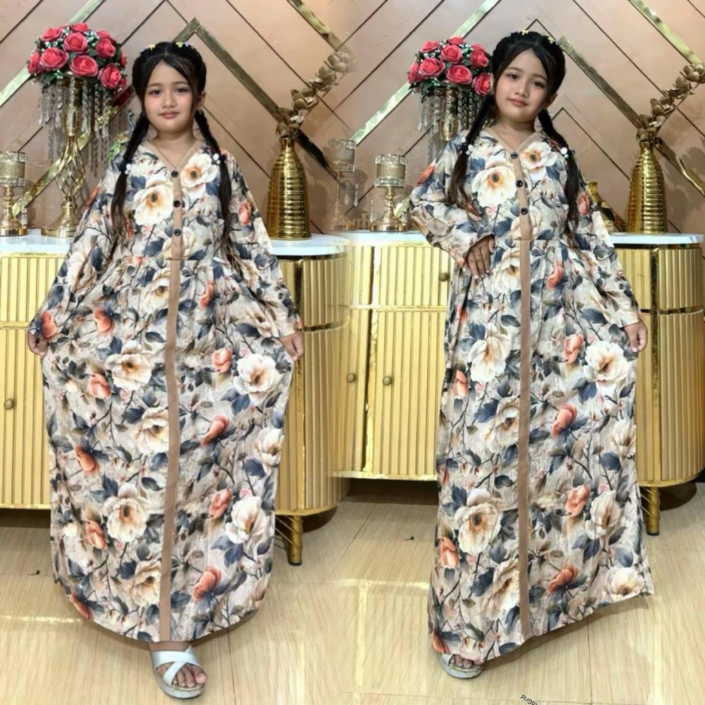 Gamis Anak Nayla dress dari SD-SMP