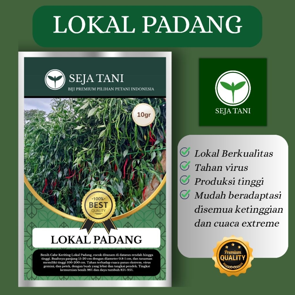 CMK Lokal Padang benih /bibit 10gr