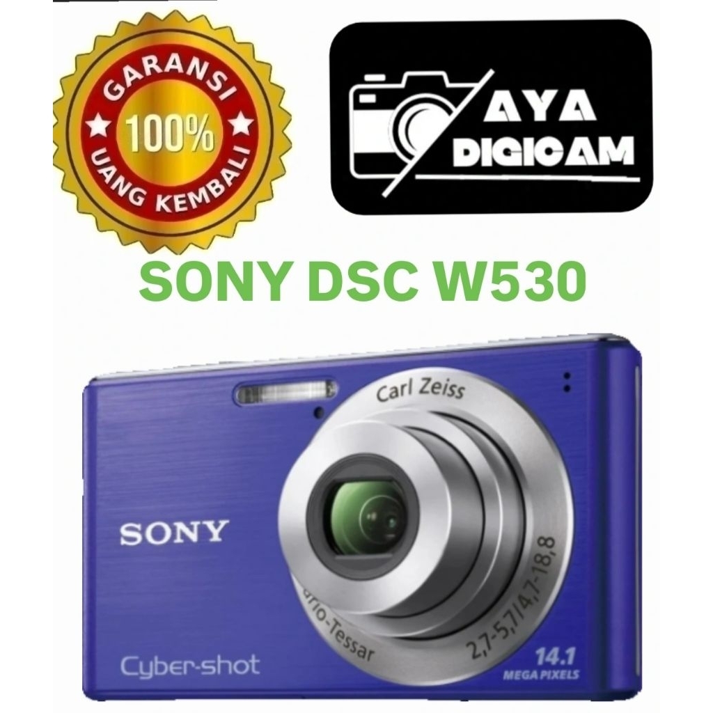 KAMERA SONY DSC W530 KAMERA POCKET W530 -SLIM