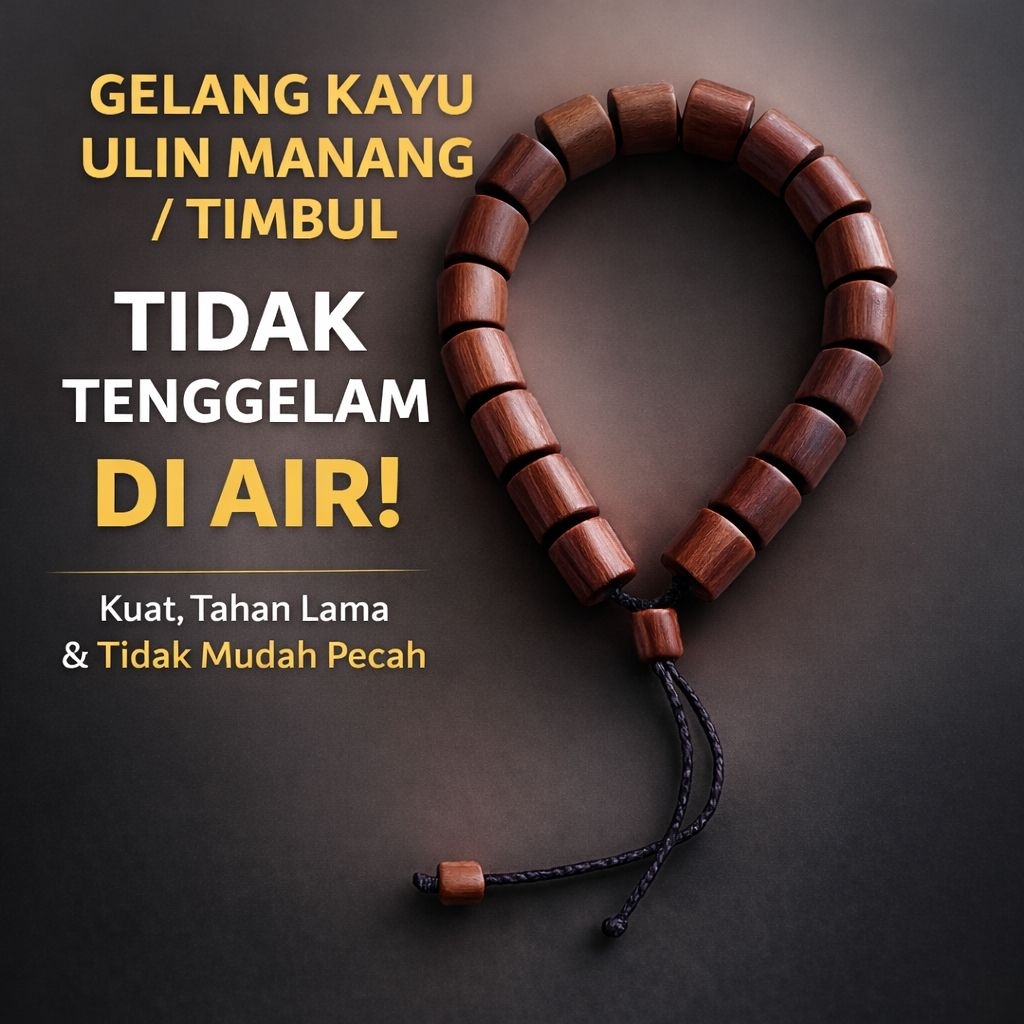 Gelang kayu ulin timbul gelang kayu ulin timbul manang asli