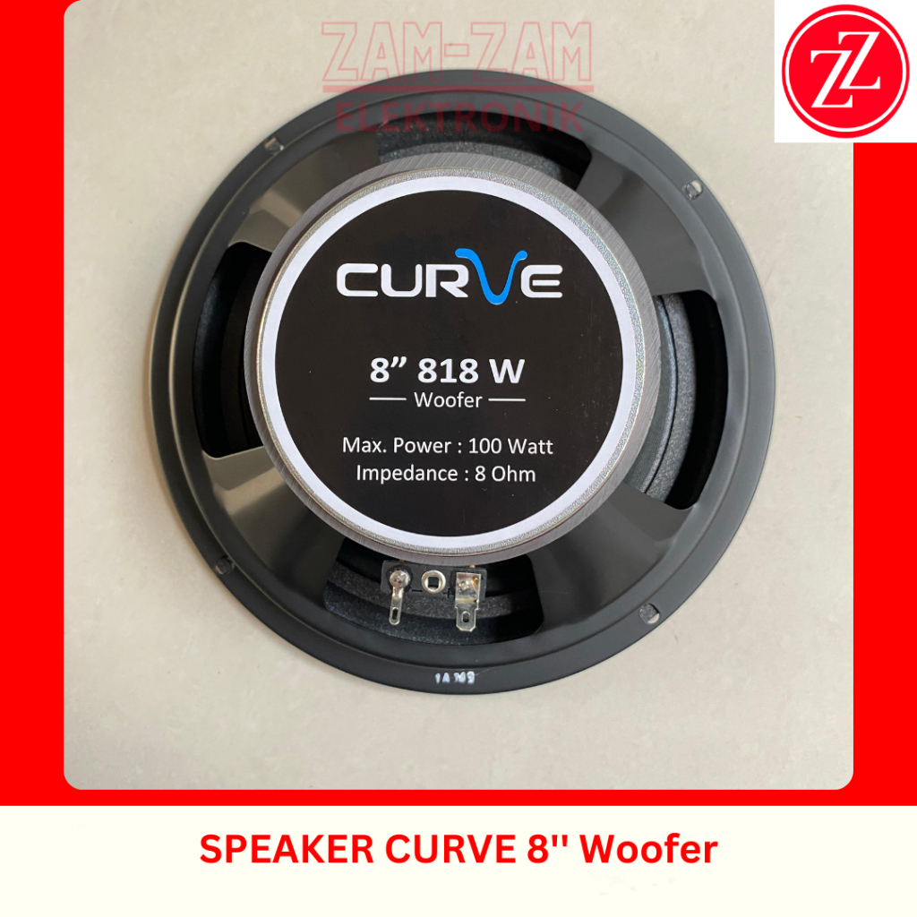 Speaker Curve 8 Inch woofer 818 W