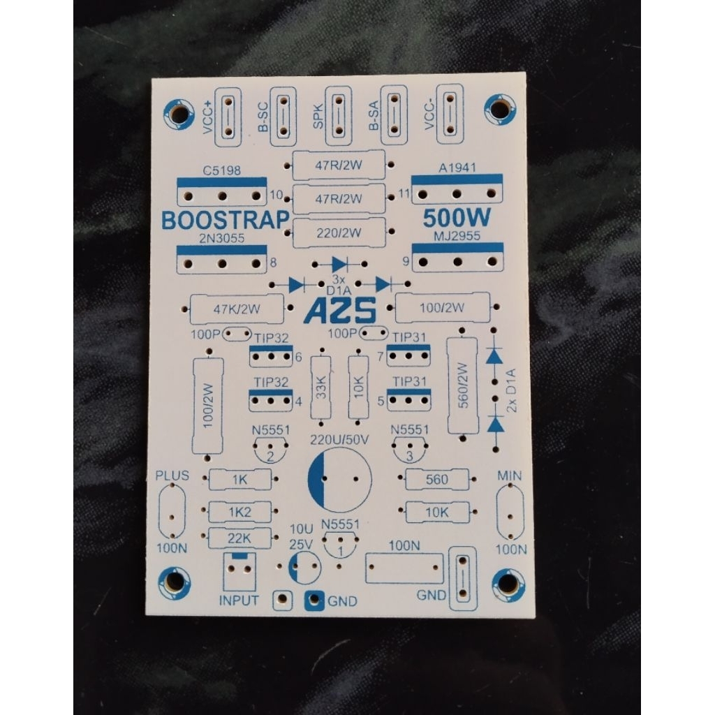 PCB Power 500W MICRO BOSTRAP TEF SH 998