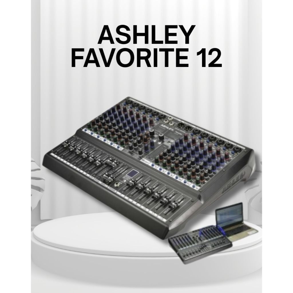 Mixer Ashley 12 Channel Mixer Ashley Favorite 12 Original