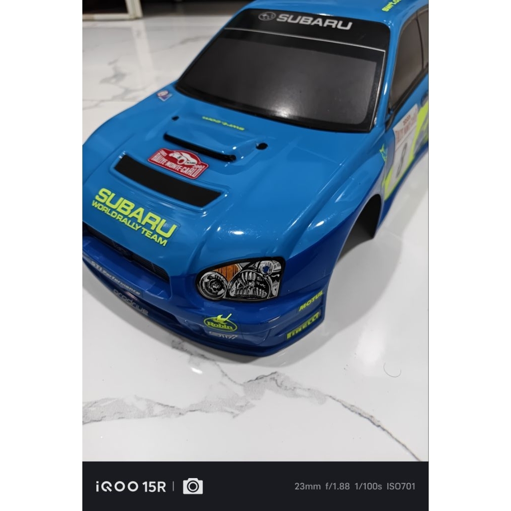 Body RC 1/10 Rally Subaru - Tamiya