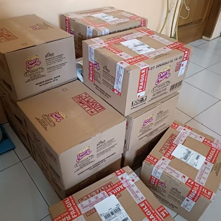 1 DUS DAIRY CHAMP 2,5KG SUSU KENTAL MANIS isi 8 pouch
