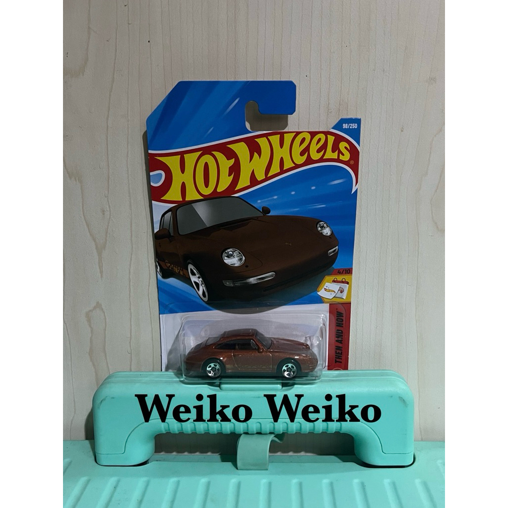 hotwheels porsche carrera coklat