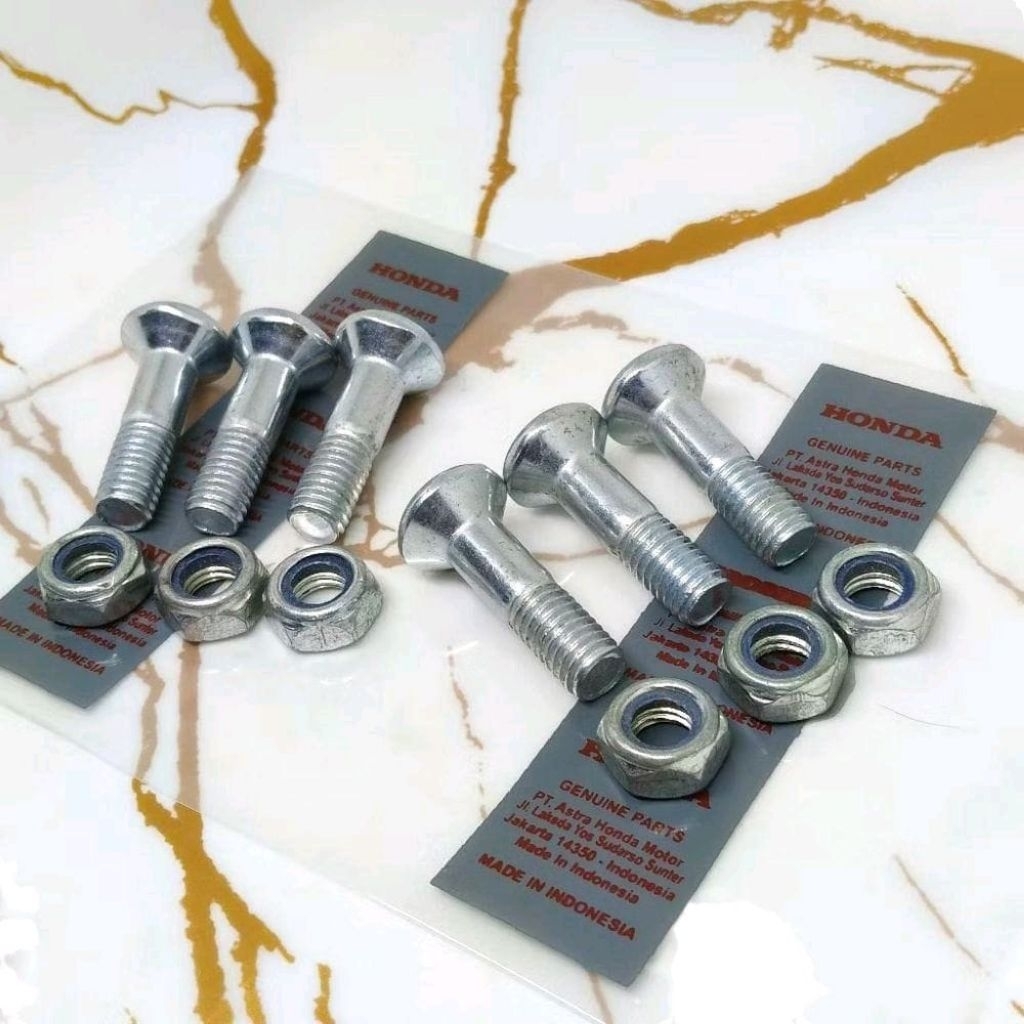 1set Baut Gear CRF150L Bolt SPRKT Fix CRF150L Ori Lostpack