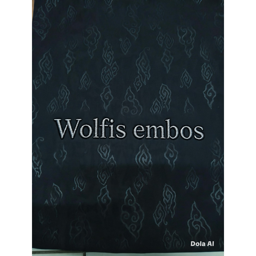 Wolfis embos/kain Wolfis/kain murah